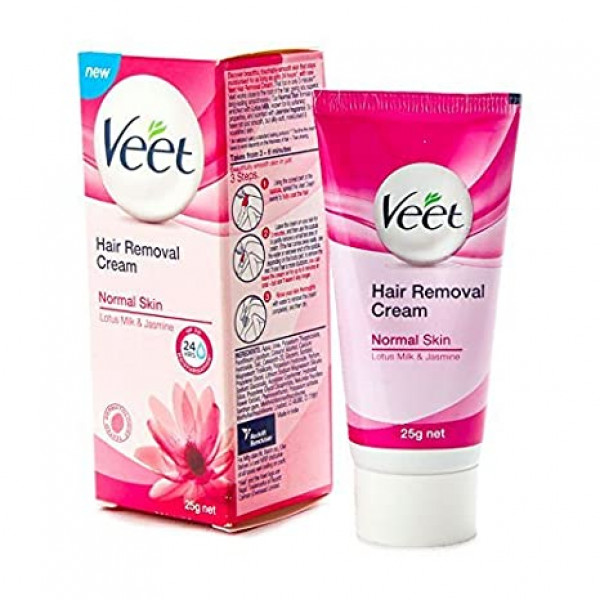 Veet Hair Removal Cream Brightening Sen.25Gm